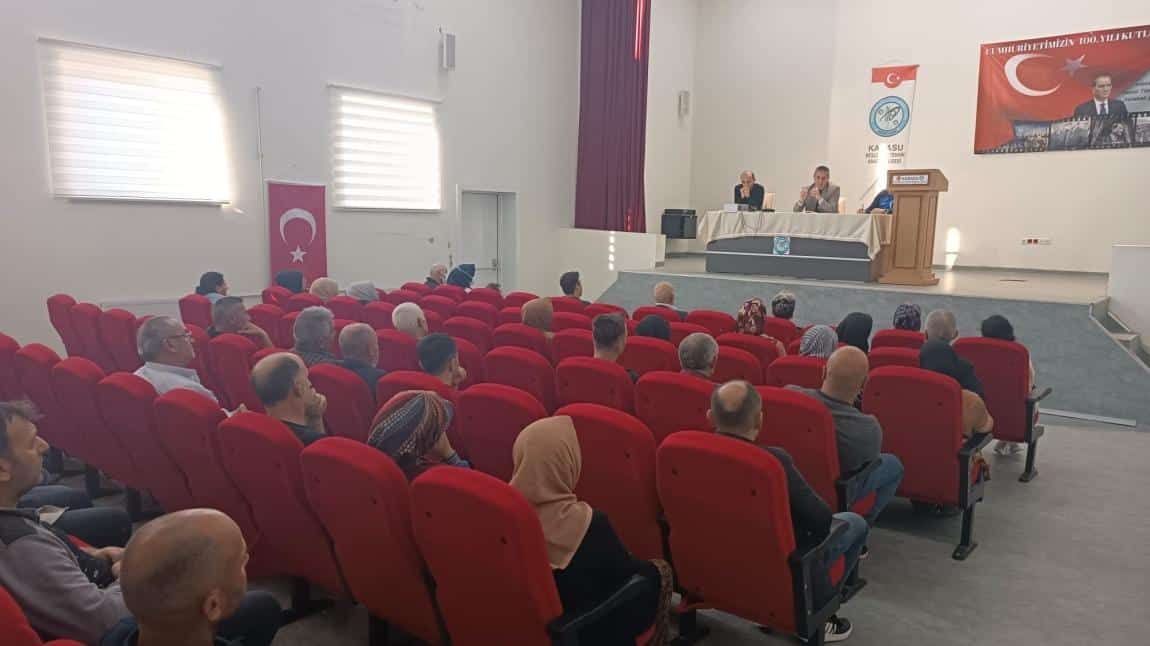 Karasu Meslek Teknik Anadolu Lisesi Okul Aile Birliği Toplantısı